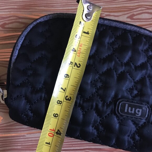 Lug Small Quilted Zip Pouch Pocket Wallet - Picture 11 of 12